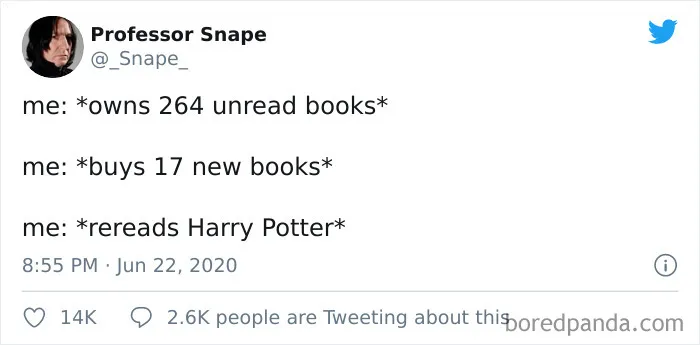 Snape Leaves Hilarious And Savage Comments On Twitter And Here Are His 30 Best Ones
