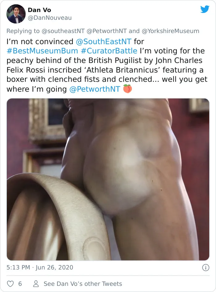 Museums Are Hilariously Battling Over Who Has The Best Bum Exhibit (39 Pics)
