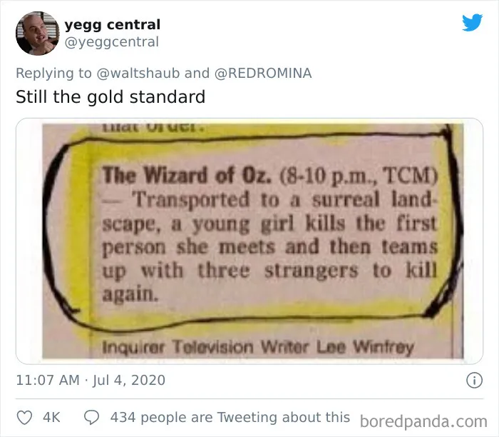 Filmmaker Asks People To Describe Their Favorite Movie “As Boring As Possible” And They Deliver (30 Tweets)