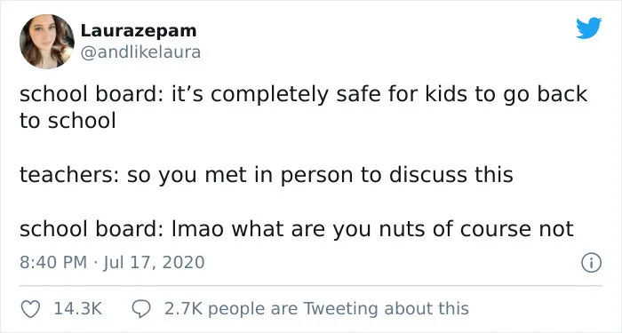 29 Tweets That Show Why Bringing Kids Back To School During The Pandemic Is Not That Good Of An Idea