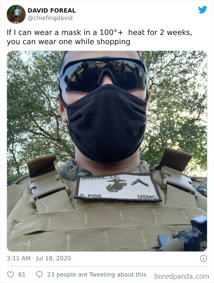 30 People Shame Those Who Refuse To Wear A Mask Due To Their Own Stupid Reasons