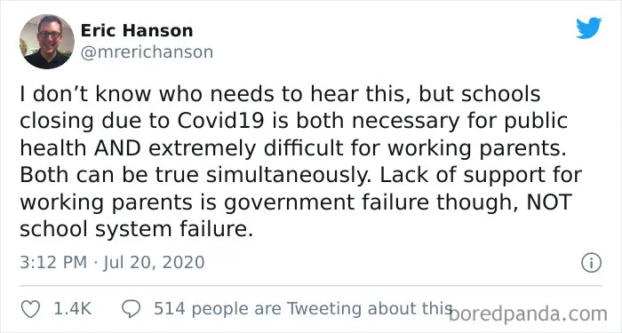 29 Tweets That Show Why Bringing Kids Back To School During The Pandemic Is Not That Good Of An Idea