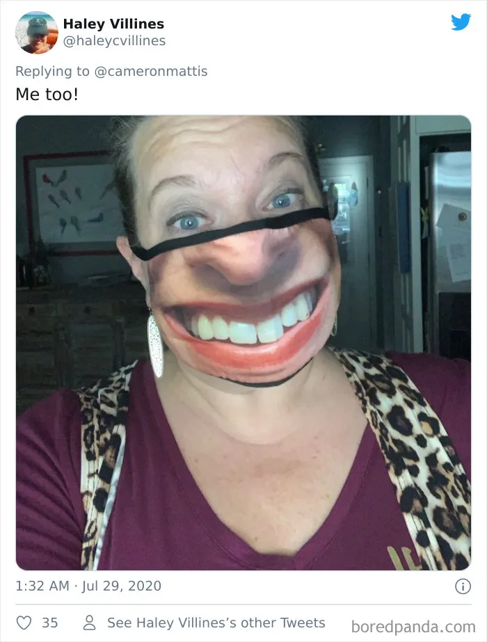 People Share Their Custom Face Mask Fails And Here Are 14 Of The Creepiest And Funniest Ones