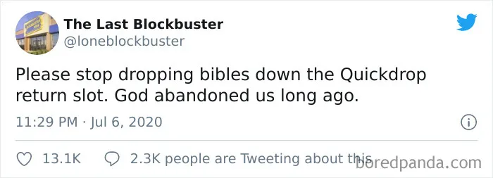 30 Of The Funniest Gems From "The Last Blockbuster" Twitter Account (New Pics)