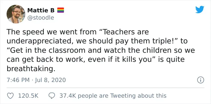 29 Tweets That Show Why Bringing Kids Back To School During The Pandemic Is Not That Good Of An Idea