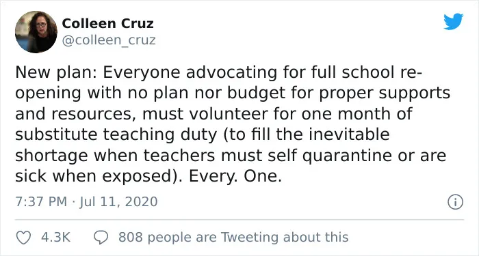 29 Tweets That Show Why Bringing Kids Back To School During The Pandemic Is Not That Good Of An Idea
