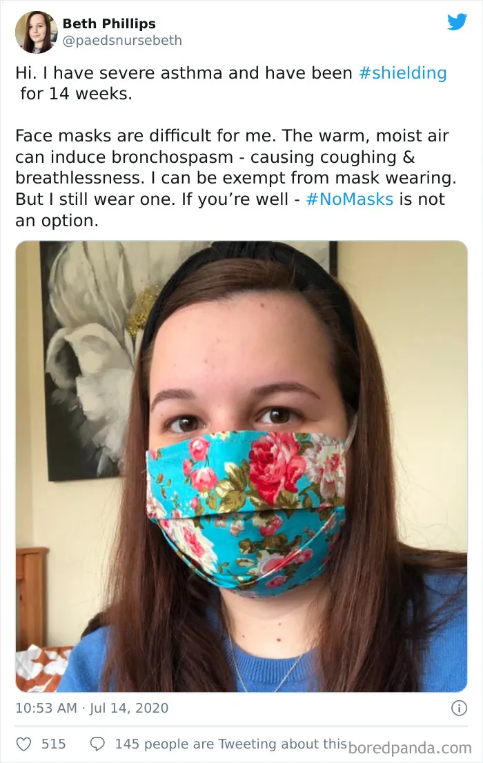 30 People Shame Those Who Refuse To Wear A Mask Due To Their Own Stupid Reasons