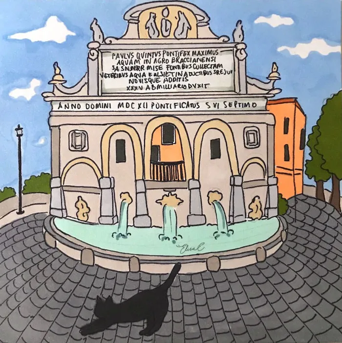 Fontana Acqua Paola