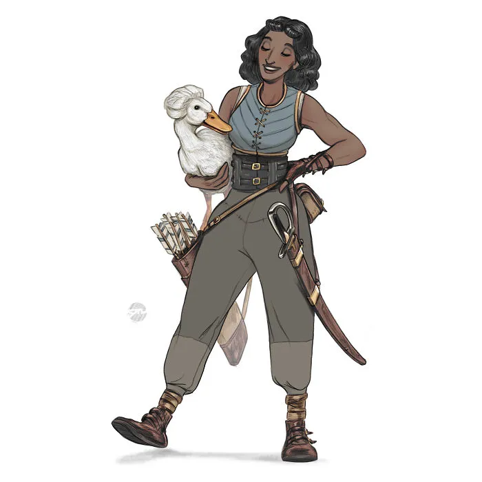 He ilustrado a 24 mujeres con diferentes tipos de cuerpo como si fueran poderosas guerreras