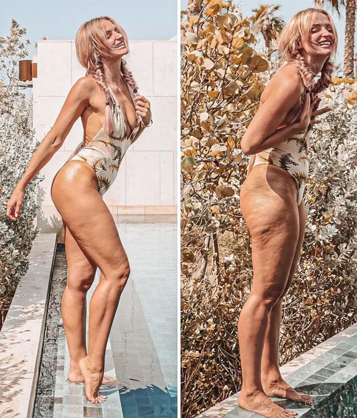 Ironically, This 33-Year-Old Who Exposes 'Perfect' Instagram Models Has More Followers Than Most Of Them (30 Pics)