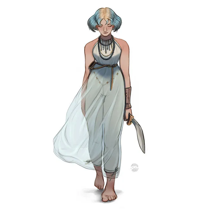 He ilustrado a 24 mujeres con diferentes tipos de cuerpo como si fueran poderosas guerreras
