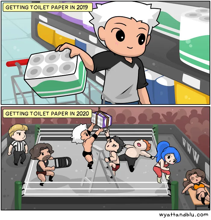 My 50 Wholesomely Funny Comics That I've Created During The Lockdowns