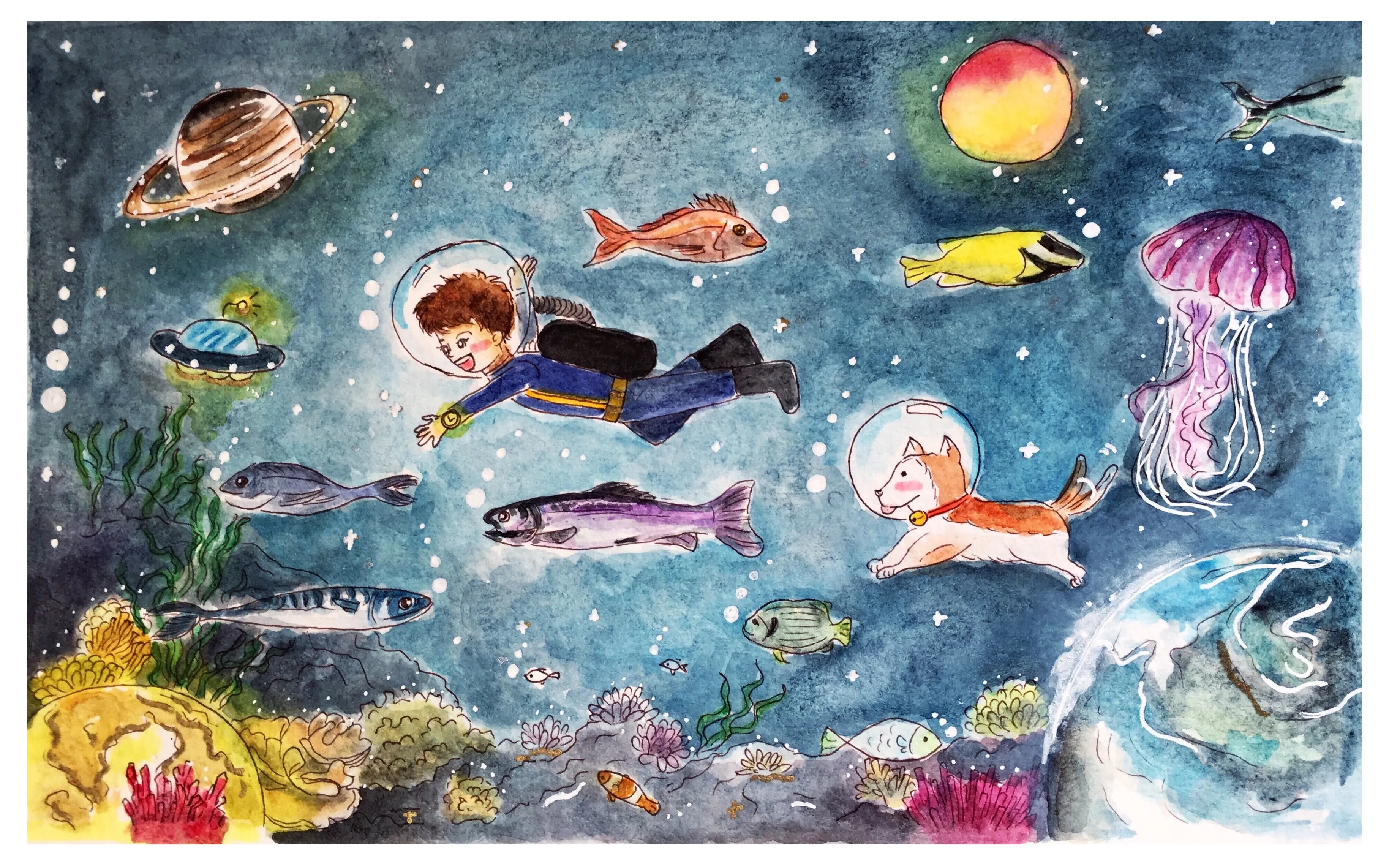 When The Universe And The Ocean Merge