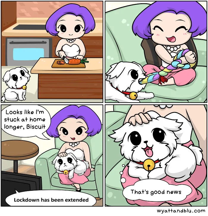 My 50 Wholesomely Funny Comics That I've Created During The Lockdowns