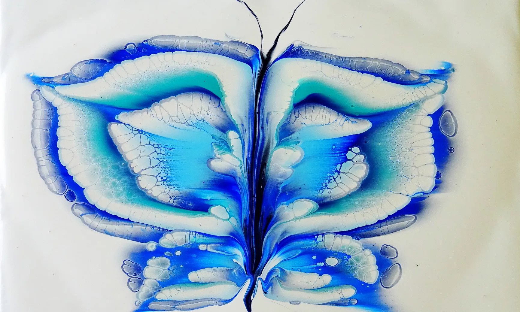Working On New Project ~ Butterfly ~ Cup Bottom Reverse Dip