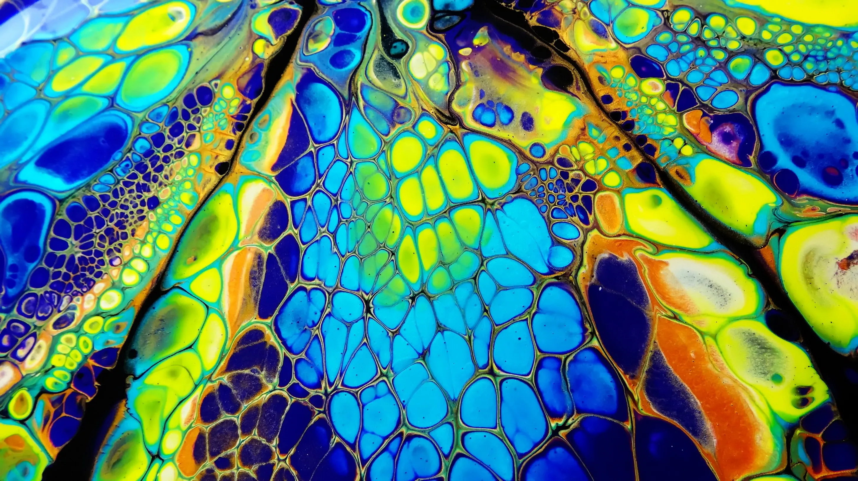 Awesome Effects With Pebeo Pouring Medium ~ Stained Glass Look ~ Open Cup Technique