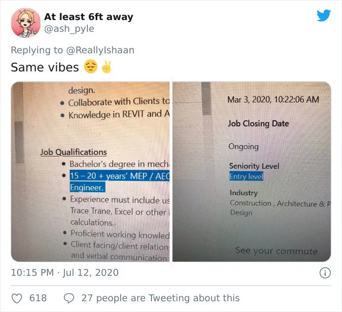 28 Examples Of Hilariously Unrealistic Expectations When Applying For A Job