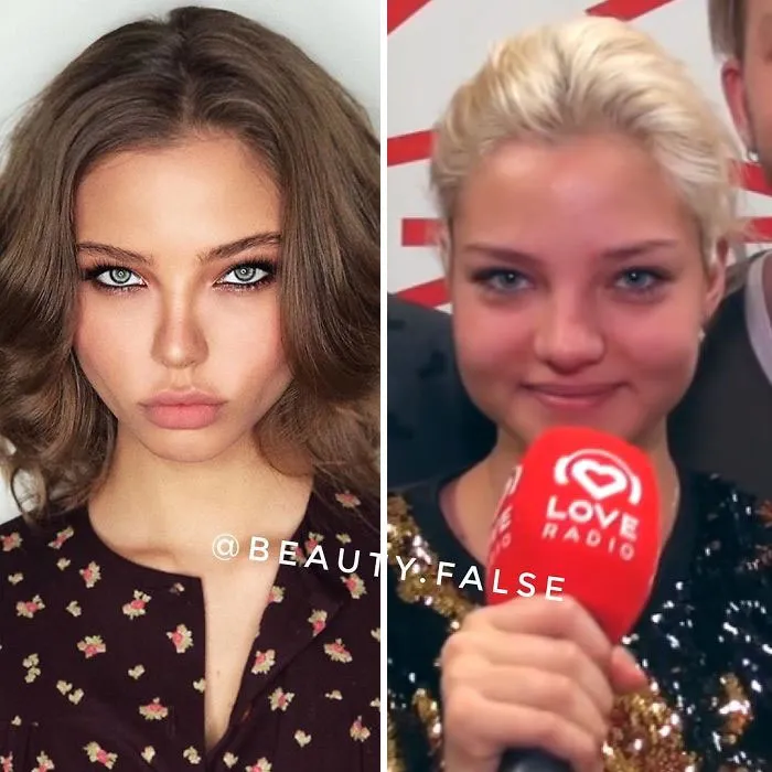 Esta cuenta de Instagram saca a la luz a influencers que mienten sobre su apariencia (30 fotos)