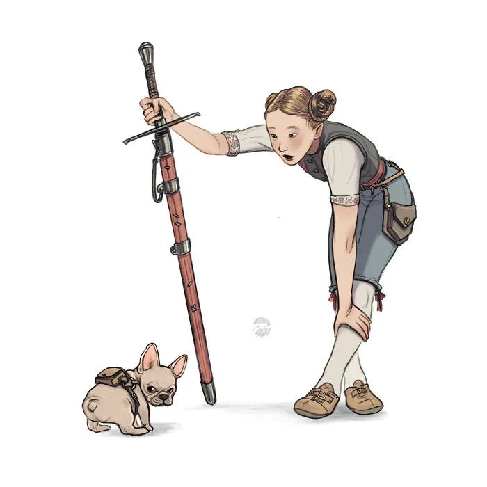 He ilustrado a 24 mujeres con diferentes tipos de cuerpo como si fueran poderosas guerreras