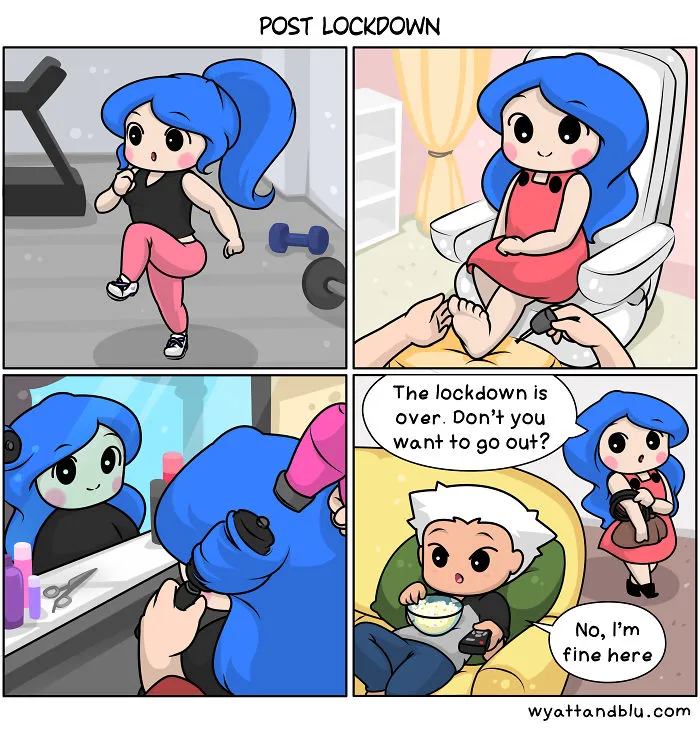 My 50 Wholesomely Funny Comics That I've Created During The Lockdowns