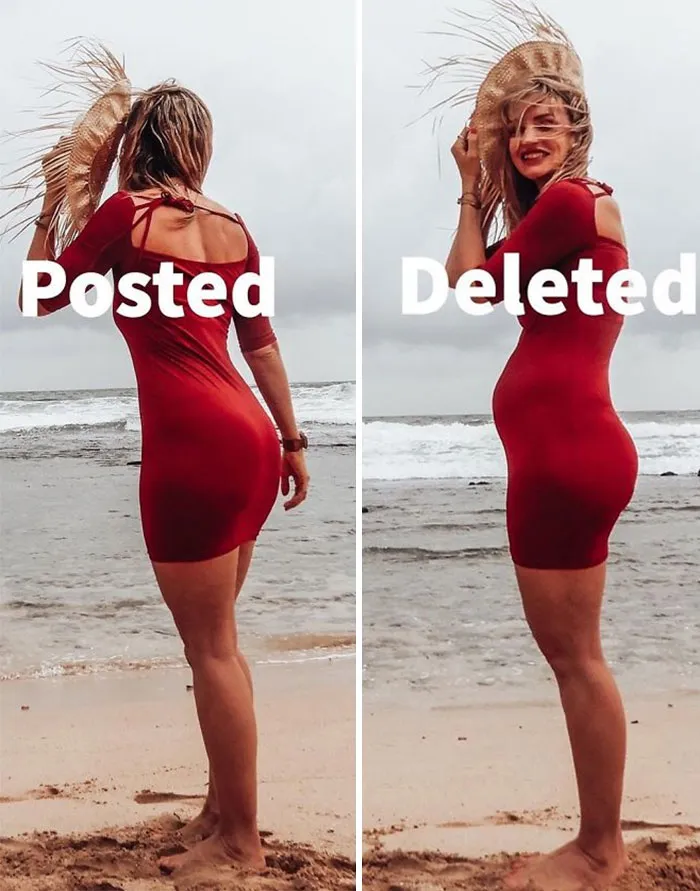 Ironically, This 33-Year-Old Who Exposes 'Perfect' Instagram Models Has More Followers Than Most Of Them (30 Pics)