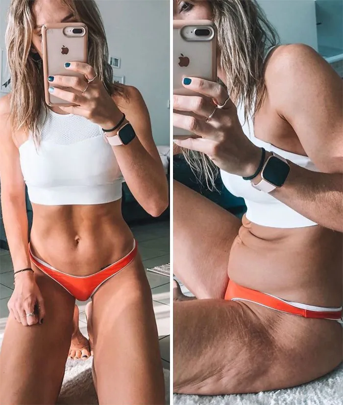 Ironically, This 33-Year-Old Who Exposes 'Perfect' Instagram Models Has More Followers Than Most Of Them (30 Pics)