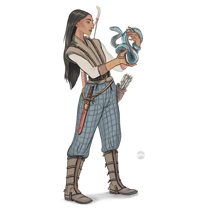He ilustrado a 24 mujeres con diferentes tipos de cuerpo como si fueran poderosas guerreras