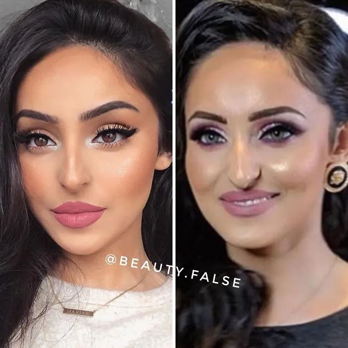 Esta cuenta de Instagram saca a la luz a influencers que mienten sobre su apariencia (30 fotos)