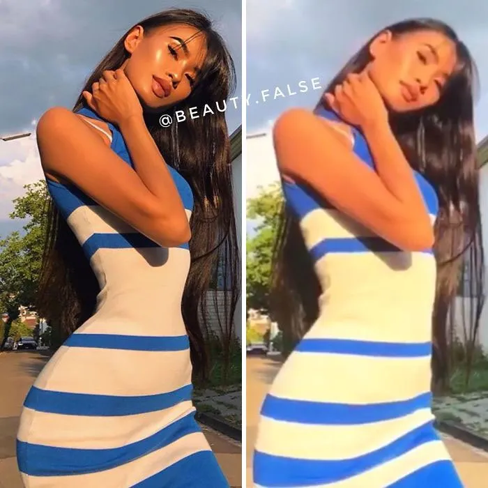 Esta cuenta de Instagram saca a la luz a influencers que mienten sobre su apariencia (30 fotos)