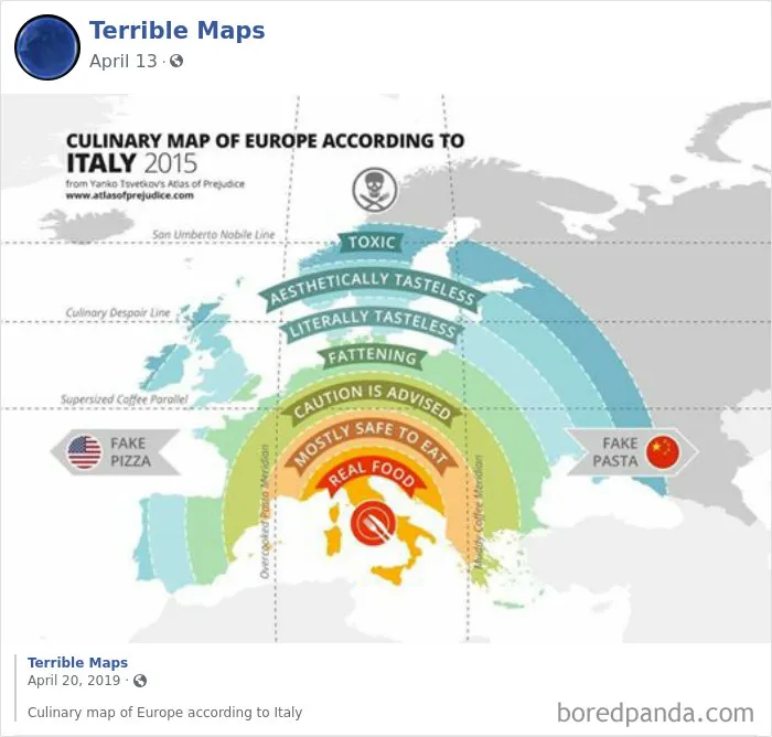 30 Maps So Terrible They're Good