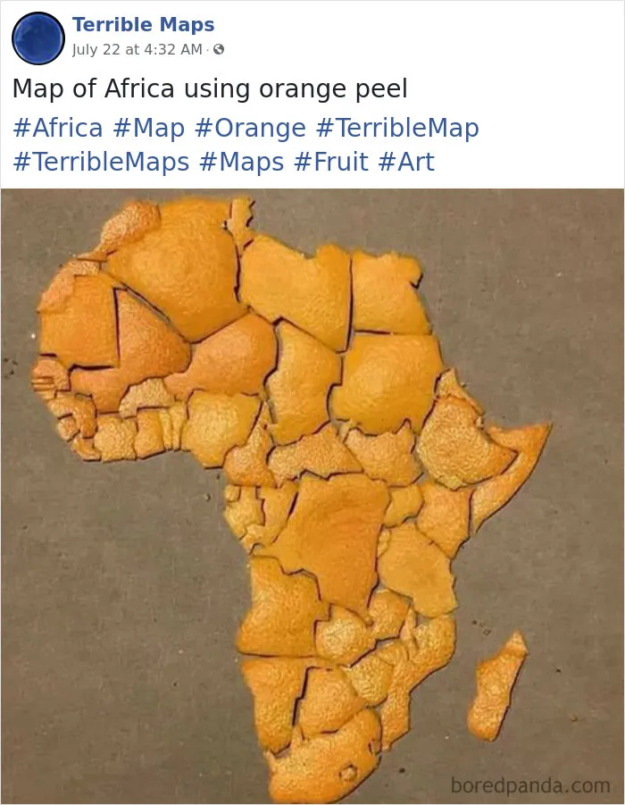30 Maps So Terrible They're Good