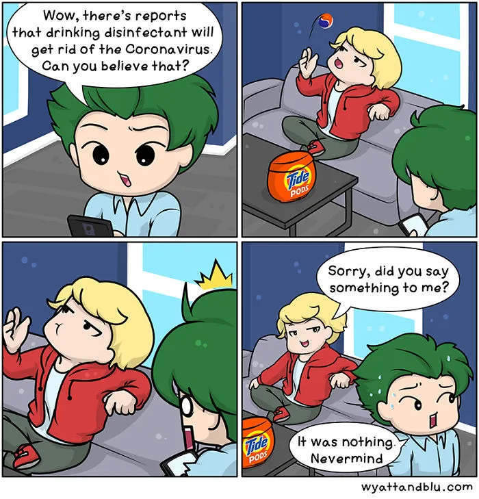 My 50 Wholesomely Funny Comics That I've Created During The Lockdowns