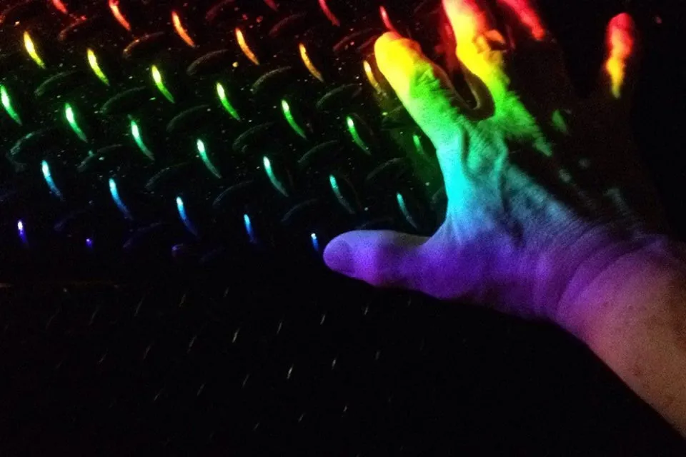 My Hand On My Keyboard.