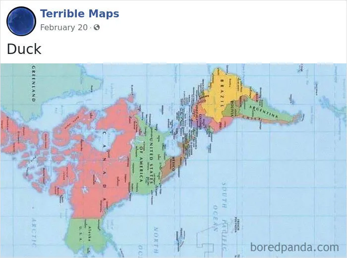 30 Maps So Terrible They're Good
