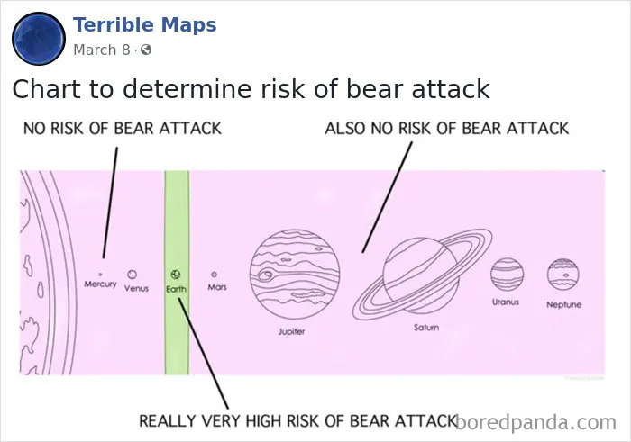 30 Maps So Terrible They're Good