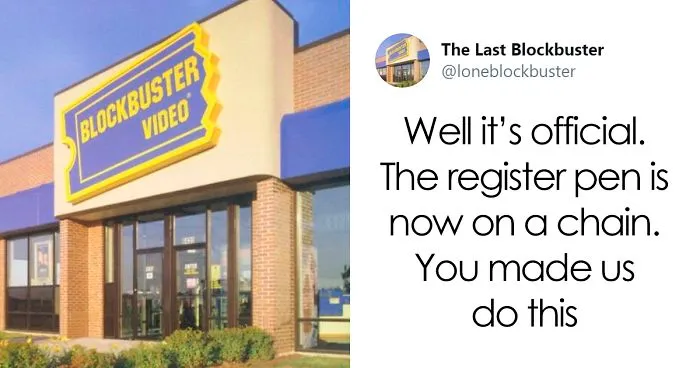 30 Of The Funniest Gems From "The Last Blockbuster" Twitter Account (New Pics)