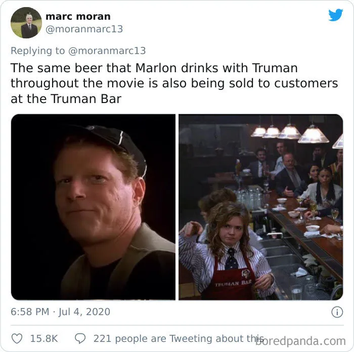 Someone Shares Hidden Details From The Truman Show And They're All So Cleverly Placed (19 Tweets)