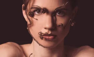 While In Quarantine I Used Objects Around My House To Create Self-Portraits