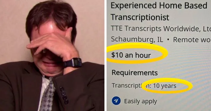 28 Examples Of Hilariously Unrealistic Expectations When Applying For A Job