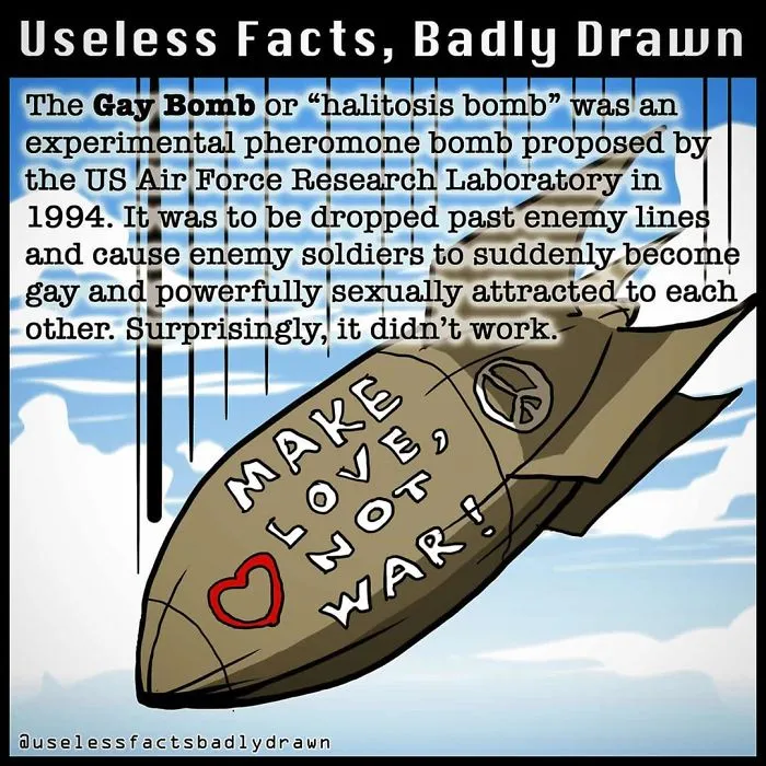 "Useless Facts, Badly Drawn": 33 Random Bits Of Trivia That Are Totally True