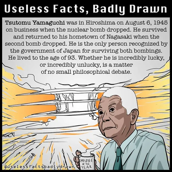 "Useless Facts, Badly Drawn": 33 Random Bits Of Trivia That Are Totally True