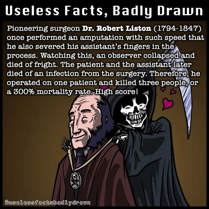 "Useless Facts, Badly Drawn": 33 Random Bits Of Trivia That Are Totally True