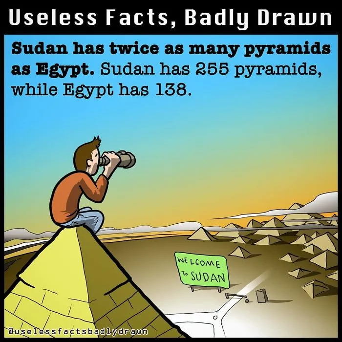 "Useless Facts, Badly Drawn": 33 Random Bits Of Trivia That Are Totally True