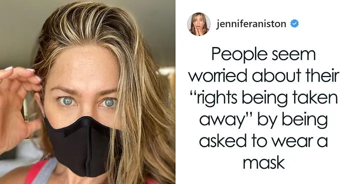 Jennifer Aniston's Sincere Post About The Need To Wear A Face Mask Gets 5 Million Likes In 10 Hours