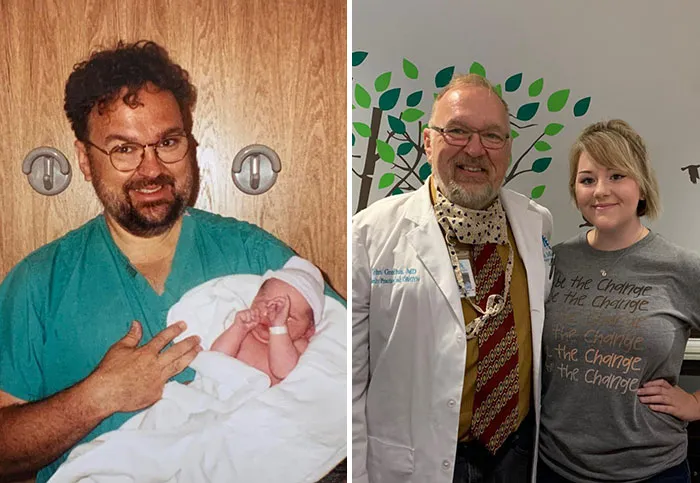 Trabajo con el mismo médico que me ayudó a nacer hace 21 años