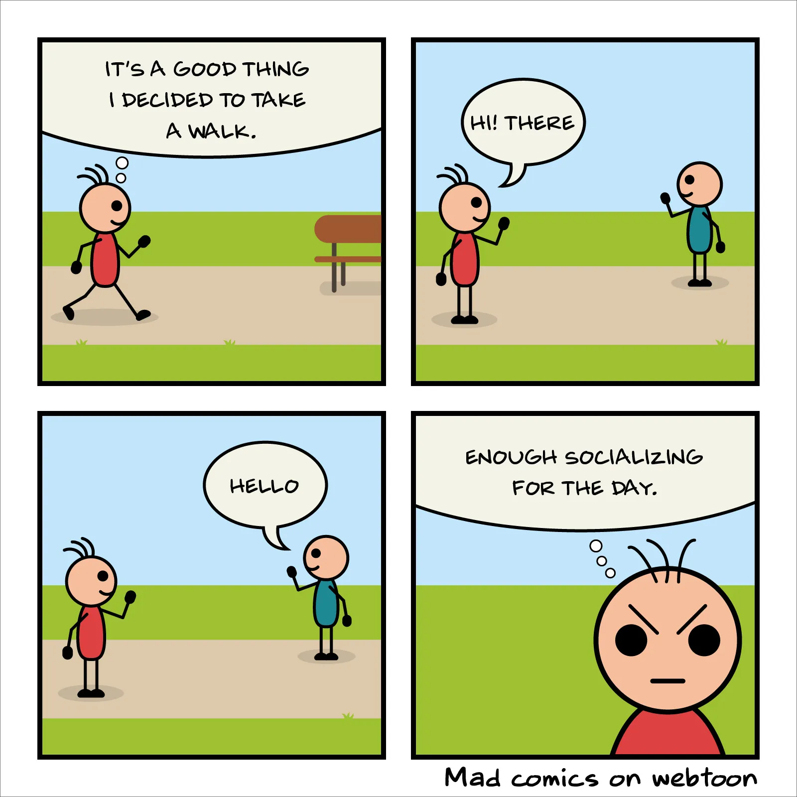 I Make Comics With Bad Drawings And Shitty Jokes With A Hint Of Puns Sometimes.