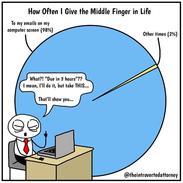 I Draw Funny Comics Based On My Experiences As A Lawyer