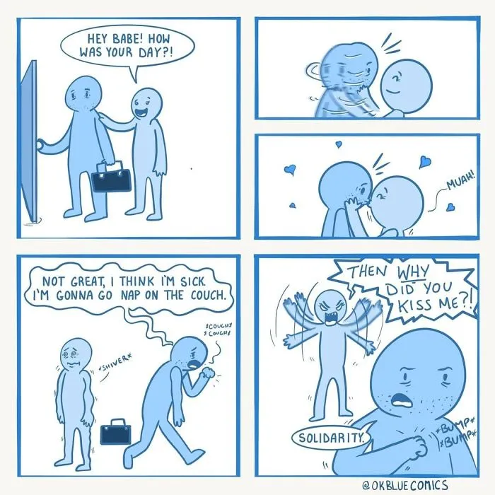 My 24 Comics That Show That Couples Don’t Have To Be ‘Cute’ To Be Real