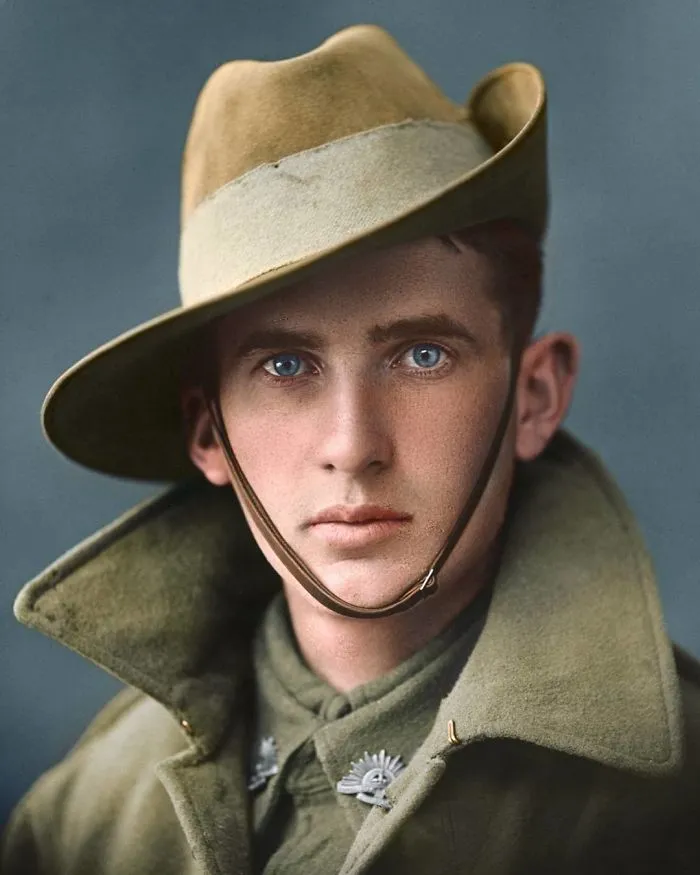 Soldado de la 1ª fuerza imperial australiana