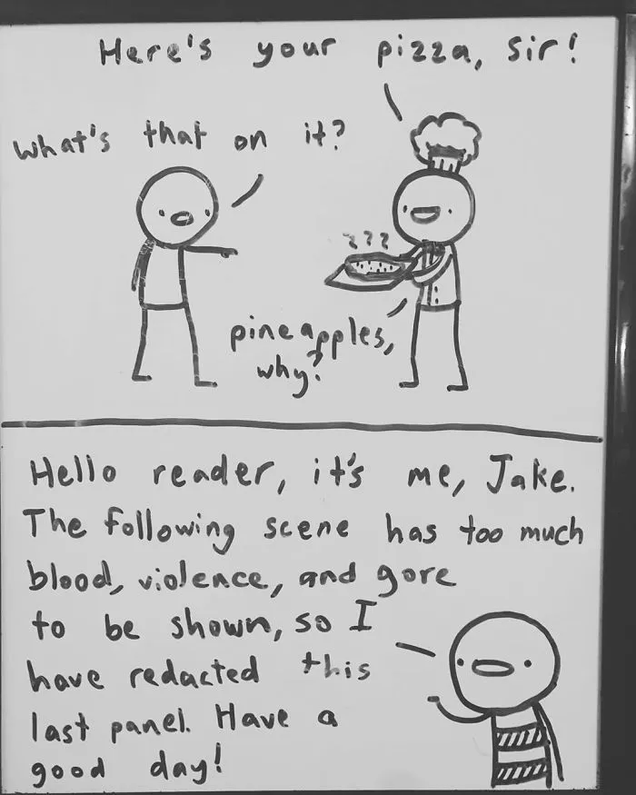 Dad Finds His 14-Year-Old's Comics Funny So He Decides To Post Them Online, And People Are Praising His Humor